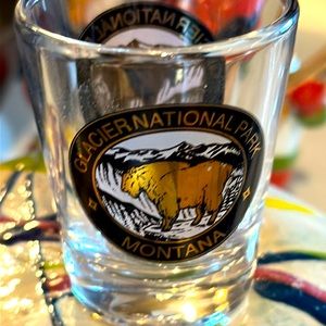 NWOT Glacier Natl Park Shot Glass